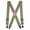 Khaki, variant on CTM  Heavy Duty Clip-End Work Suspenders (Men)