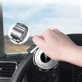 thumbnail image 2 of 360 Degree Steering Wheel Knob Booster | Alloy Ball with Carbon Fiber Texture | Built-in High-End Bearing for Smooth Rotation | Easy Snap-On Installation | Non-Slip ABS Handle, 2 of 9
