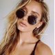 thumbnail image 3 of RB-Hip Hop-sunglasses FREE SHIPPING Hexagonal RB3548N Green Lenses Gold Frame, 3 of 5