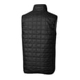 thumbnail image 3 of Men's-Cutter & Buck  Black San Jose Earthquakes Big & Tall Rainier PrimaLoft Eco Insulated Full-Zip Puffer Vest, 3 of 3