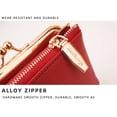 thumbnail image 6 of Cute Ladies' Clutch Holder Trendy PU Short Wallet Change Pocket for Coins and Cards, 6 of 20