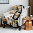 thumbnail image 5 of Personalised Photo Blanket Lovely Memory Picture Collage Blanket Custom Photo Memory Gift Birthday Gift for Best Friends, 5 of 6