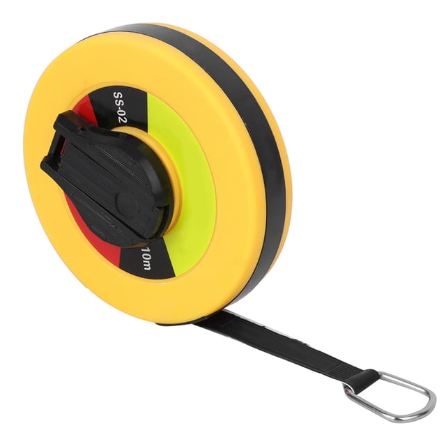 Cinta Métrica Profesional de Fibra de Vidrio, Resistente Concalas Claras para Carretero, FerroCarriles, Construcción, Diseño Ergonímico, Tamaña Compacto, Peso Ligero PARA