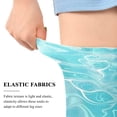 thumbnail image 4 of Dailycode Sheer Knee High Stockings for Women Beautiful Wave, 4 of 7