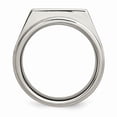 thumbnail image 2 of Grey Titanium Ring Band Wedding Diamond Satin & Polished, 2 of 7