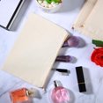 thumbnail image 6 of 12pcs Blank DIY Craft Bag Canvas Pencil Case Makeup Canvas Cosmetic Bag Multi-Purpose Travel Toiletry Bag Zipper Bagsstyle:style2;, 6 of 6