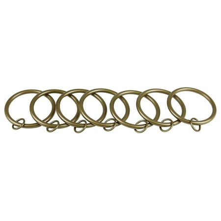 Urbanest 1 1 2 Metal Curtain Rings With Eyelets Set Of 28