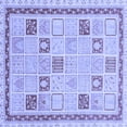 thumbnail image 1 of Ahgly Company Indoor Square Oriental Blue Modern Area Rugs, 7' Square, 1 of 4