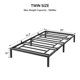 thumbnail image 5 of Yeshouse estructura de cama de plataforma metálica con listones de acero resistentes, sin somier, diseño silencioso y antideslizante, fácil montaje y espacio de almacenamiento, 5 of 10