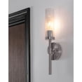 thumbnail image 5 of HNTS0518MBSN AFX Huntington - 1 Light Wall Sconce-18 Inches Tall and 4.5 Inches Wide-Satin Nickel Finish, 5 of 5