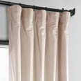 thumbnail image 6 of Half Price Drapes Light Pink Heritage Plush Velvet Room Darkening Curtains (1 Panel), 50W X 108L, 6 of 12