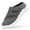 Shadow Grey, variant on Mens Extra Wide Slippers Slip-On Walking Shoes for Men, Indigo Blue, 15 X-Wide