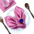 thumbnail image 1 of MDS Set of 100 Satin Napkin 20x20 Inch Square Napkins for Wedding - Dusty Pink, 1 of 6