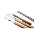 thumbnail image 4 of MidOcean Ensemble d'Outils de BBQ Chêne Fumé (Lot de 3), 4 of 5