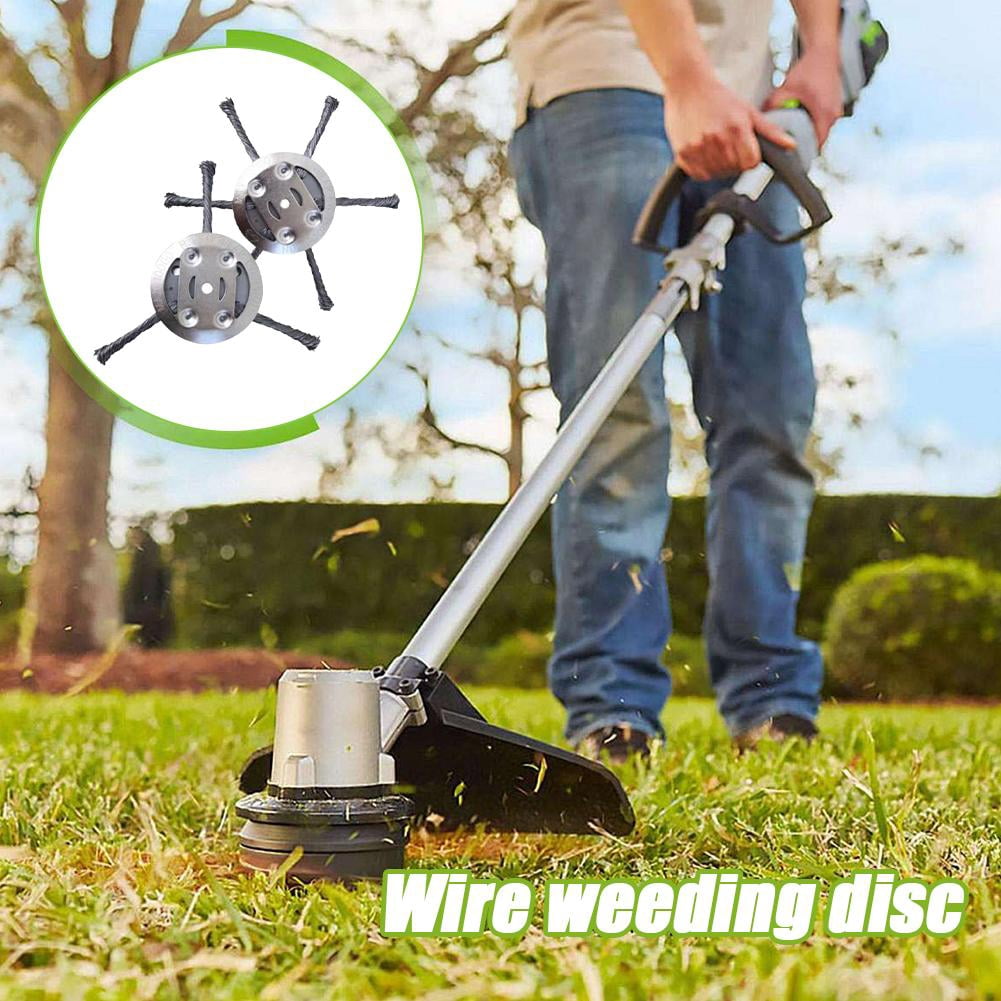 Steel Wire Grass Trimmer Head Lawn Mower Weeding Head Cutter AU Brush 2025 Z8R5