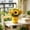 Yellow, variant on Flower Buckets Small Metal Plant Pot with Handles Iron Flower Pot Charm Rustic Planter for Indoor Farmhouse Vintage Outdoor Garden Patio Party Wedding Home Decor