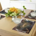 thumbnail image 4 of Ambesonne Outer Space Place Mats Set of 4, Eternity Fantasy, Standard Size, Purple Tan, 4 of 6