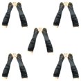 thumbnail image 1 of Minnieouse Encaje Florales Guantes largos Sin dedos Handwear Mitones Bordado Elástico Codo Longitud Traje Accesorios Negro Type2 NO2, 1 of 6