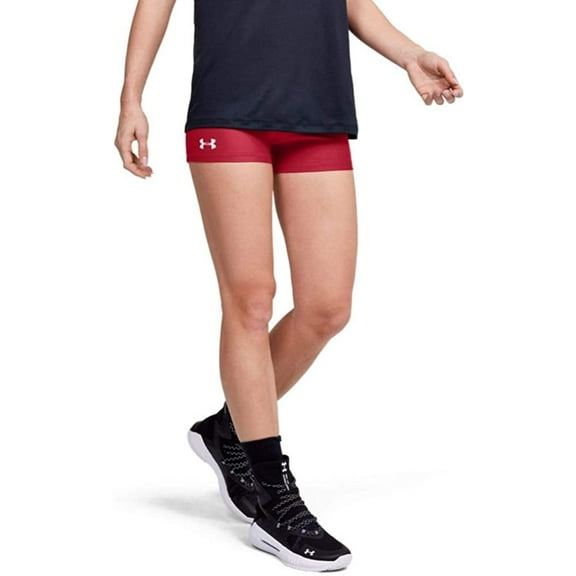 Under Armour Womens Team Shorty 3 Red 600/White XX-Large