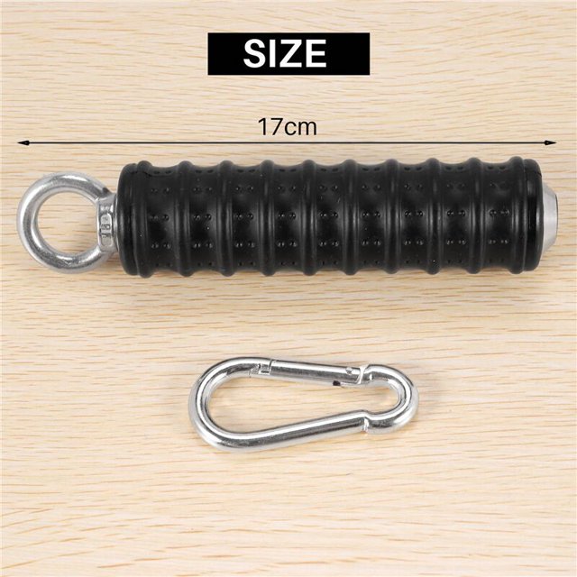 1 pieza Empuñadura de dominadas de tríceps de fuerza de gimnasio de un solo mango para accesorio de máquina de cable Equipo de fitness de brazo