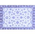 thumbnail image 1 of Ahgly Company Indoor Rectangle Oriental Blue Traditional Area Rugs, 6' x 9', 1 of 4