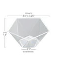 thumbnail image 5 of Smarty 3.5 oz. Clear Star Pentagon Disposable Plastic Dessert Cups 288ct, 5 of 5