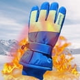 thumbnail image 3 of Xihbxyly Abrigo Aislante de Terciopelo para Invierno, Diseño Impermeable y Resistente Al Viento, Barrera Térmica Suave, Protección Contra El Frío, Esencial para Jugar Al Aire Libre, Guantes Cálidos I, 3 of 5