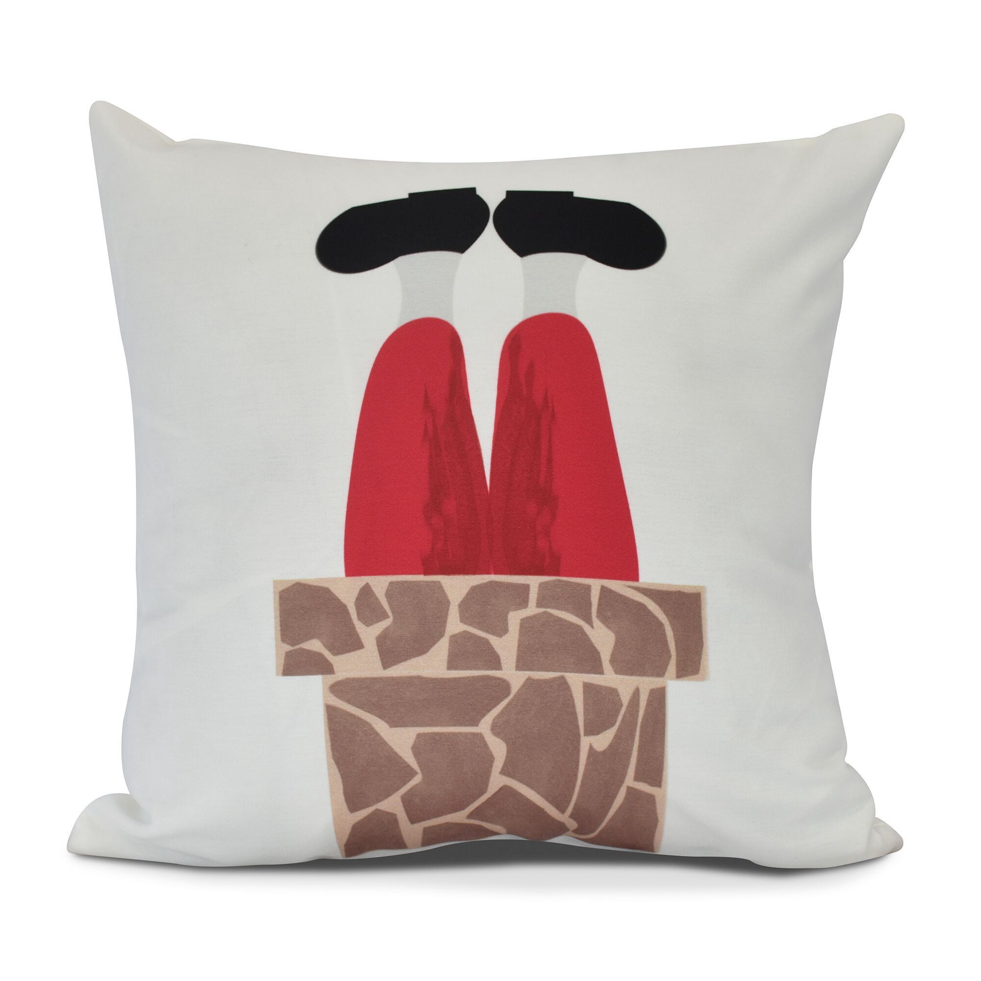 Away He Goes Geometric Print Pillow