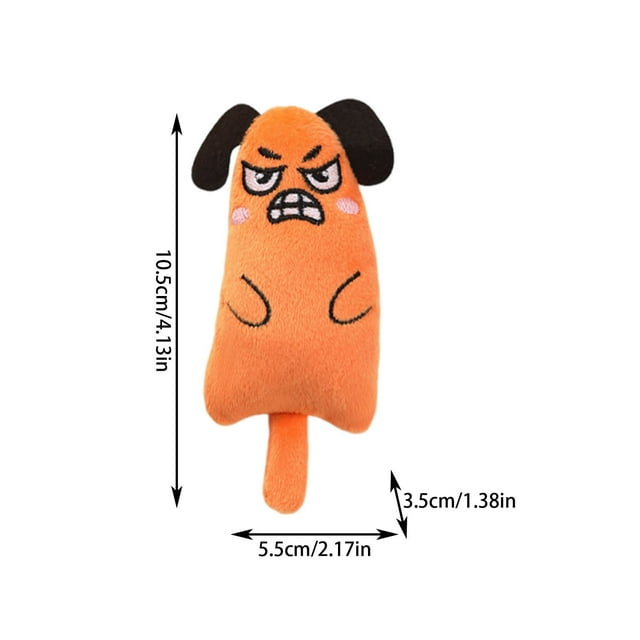 Nettoyage des Dents de Chien, Jouet Interactif en Forme de Chats, Jouet Résistant aux Mastications, Jouet Interactif pour Chiens