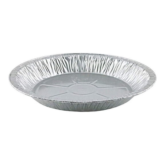 11" Aluminum Pie Pan Extra-Deep Disposable Tin Plates (Pack of 12) Pans Only