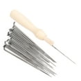 thumbnail image 4 of Wool Felting Needle, Felting Tool Pack Wooden Handle Easy To Carry Light Weight Improve Felting Efficiency  For Wool Felting For DIY, 4 of 8
