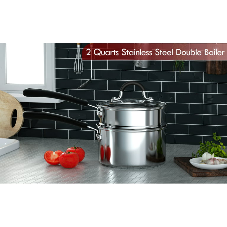 8 Qt Super Steel Double Boiler - Kitchen & Company