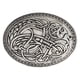 thumbnail image 4 of Broche vikingo, broches para ropa, chal, bufanda, insignia retro Plata, 4 of 5