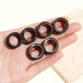 thumbnail image 3 of Expansor De Túnel De Acero Con Líneas Piercings Para Oreja, 3 of 7