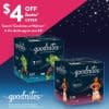 Goodnites Girls' Nighttime Bedwetting Underwear, S/M (43-68 lb.), 74 Ct