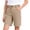 Khaki, variant on Girls Boys Uniform Shorts Classic Pull On Elastic Back Shorts with Pockets Black Shorts for Boys Boys Back To School Clothes Little Boys Shorts Size 11-12 Years
