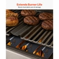 thumbnail image 6 of KFFKFF 17-inch Flavorizer Bars, Grill Replacement Parts for Genesis II 310, 315, 335, 340, E/S 325s, ES/SX 325s, E/S 335, EX/SX/EPX-335 Grills, Durable Porcelain-Enameled Steel Heat Plates, Set of 5, 6 of 9
