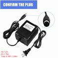 thumbnail image 3 of FITE ON 9V AC Adapter Replacement for Digitech PS0912 BP8 RP5 RP6 RP7 RP10 RP12 RP14D RP2000 RP20 RP21D, Studio Quad, Studio Quad V2 PS0920 4 PIN DIN Power Supply Cord, 3 of 4