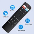 thumbnail image 3 of Control Remoto Bluetooth ERF3I69V Reemplazado para TV con Asistencia por Voz 65RG 55H9100E 55Q8809 65H9100E, 3 of 5