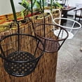 thumbnail image 4 of Balcony Flower Stand, Iron Railing Planter Holder for Outdoor Plants, Hanging Planters for Fence Garden, 4 of 5