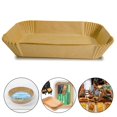 thumbnail image 2 of 50/100/120 Pcs Doublures Jetables Antiadhésives pour Friteuse à Air Chaud Double, 2 of 4