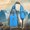Sky Blue, variant on EDHITNR Men's Chest Bag, Water Resistant Nylon Crossbody Sling Backpack, Multi Compartment Sports Shoulder Bag for Travel Outdoor Hiking Cycling