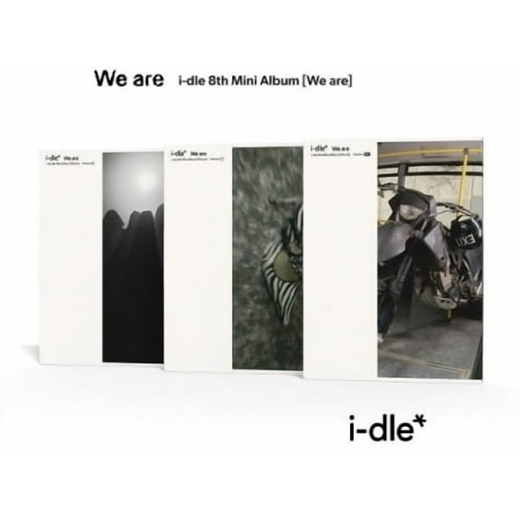 I-Dle - 8th Mini Album - Random Cover - incl. Photobook, Lyrics Paper, Postcard, Photocard, Poster   Logo Sticker - Music & Performance - CD