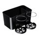 thumbnail image 2 of Organizador de respaldo para asiento de automóvil | Bolsa de almacenamiento colgante multifuncional con portavasos dobles, caja de pañuelos, ganchos, soporte para teléfono | ABS y cuero | Se adapta, 2 of 4