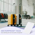 thumbnail image 6 of Uxcell Waterproof Blank Shipping Tags, Plastic Price Hang Labels for Luggage and Clothing Marking White 3.5" x 2", 6 of 7