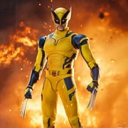 ZD Toys Wolverine, Deadpool & Wolverine Action Figure The Movie Edition, 1/10 Scale Collectible Action Figures Full Set