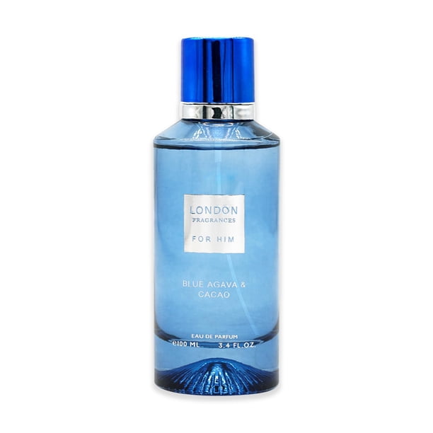 Perfume Fine Perfumery London Fragrances, agava azul y cacao, 100 ml