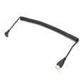 thumbnail image 2 of Cable Convertidor En Espiral Con Resorte, 1,5 M Compatible Con HDMI A A HDMI Compatible Con Cable D Ligero Sin Controlador Plug And Play Para Teléfonos Para Computadora ANGGREK HDMI-Compatible Adapter Cable, 2 of 8