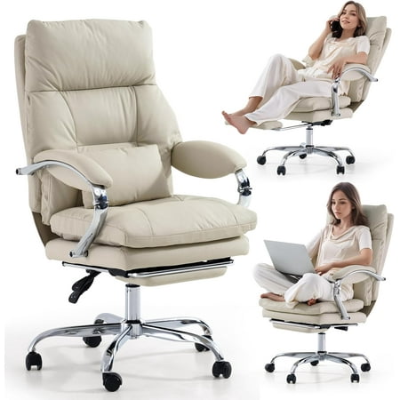 office chair with foot rest product