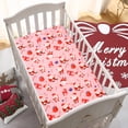 thumbnail image 2 of Sábana para cuna GOPHRALOVE Christmas para cuna estándar 132 x 71 cm, 2 of 7